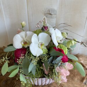 Arrangement piqué rond