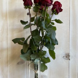 Bouquet de rose 80cm rouges ou blanches